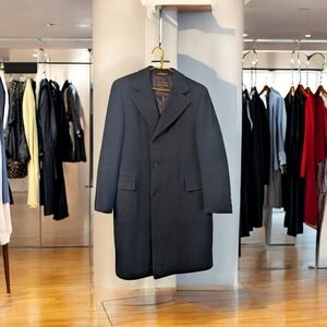 Vintage 100% Cashmere coat black